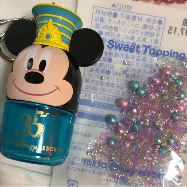 Disney(ディズニー)のディズニースウィーツトッピング 35周年スーベニアケース 食品/飲料/酒の食品(菓子/デザート)の商品写真