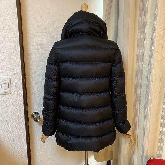 MONCLER(モンクレール)の美品　国内正規品　MONCLER TORCYN 0 黒 レディースのジャケット/アウター(ダウンコート)の商品写真