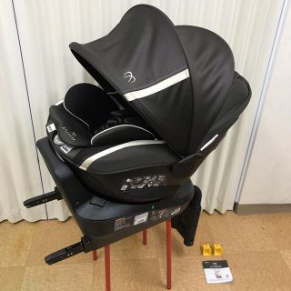 ★美品★新生児OK♪ エールべべ クルット3i アンバーブラウン ISOFIX(自動車用チャイルドシート本体)