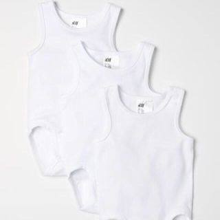 エイチアンドエム(H&M)のボディースーツ ノースリーブ(肌着/下着)