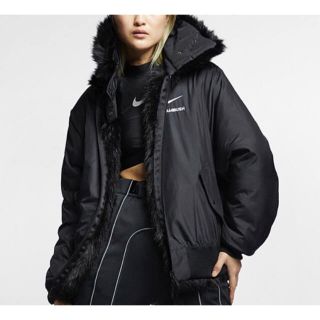 ナイキ(NIKE)のXS NIKE AMBUSHリバーシブル フェイクファーナイキ アンブッシュ(ブルゾン)