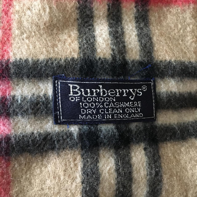 BURBERRY(バーバリー)のBurberry カシミヤ100％ マフラー レディースのファッション小物(マフラー/ショール)の商品写真