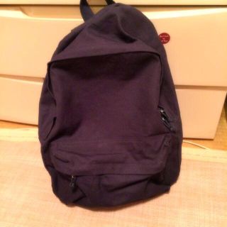 ムジルシリョウヒン(MUJI (無印良品))の無印良品リュックnavy(リュック/バックパック)