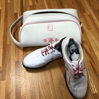 フットジョイ(FootJoy)のFOOTJOY(フットジョイ)ゴルフシューズ レディース23.5cm(シューズ)