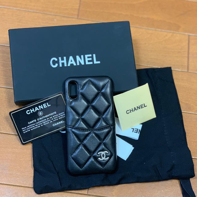 【送料込み】 CHANEL iPhone X,XS ケースの通販 by rooti's shop｜ラクマ