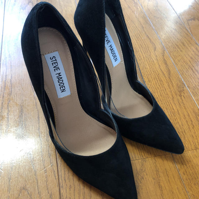 Steve Madden(スティーブマデン)のSteve Madden ポイントトゥ クリア パンプス レディースの靴/シューズ(ハイヒール/パンプス)の商品写真