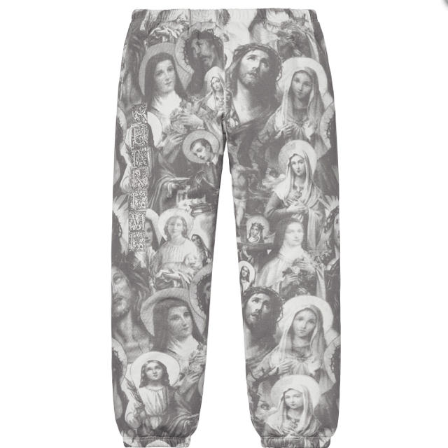 Supreme(シュプリーム)の【グレー・S】supreme Jesus and Mary Sweatpant メンズのパンツ(その他)の商品写真