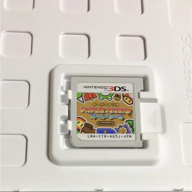 ニンテンドー3DS(ニンテンドー3DS)のペーパーマリオ スーパーシール エンタメ/ホビーのゲームソフト/ゲーム機本体(携帯用ゲームソフト)の商品写真