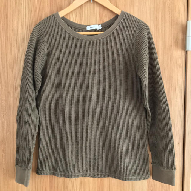 nico and ワッフルロング長袖Tシャツ カーキ | フリマアプリ ラクマ
