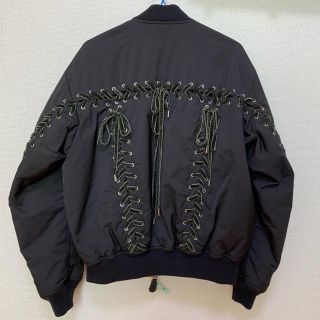 ジーヴィジーヴィ(G.V.G.V.)のG.V.G.V. LACE UP MA-1 BLOUSON 38(ブルゾン)