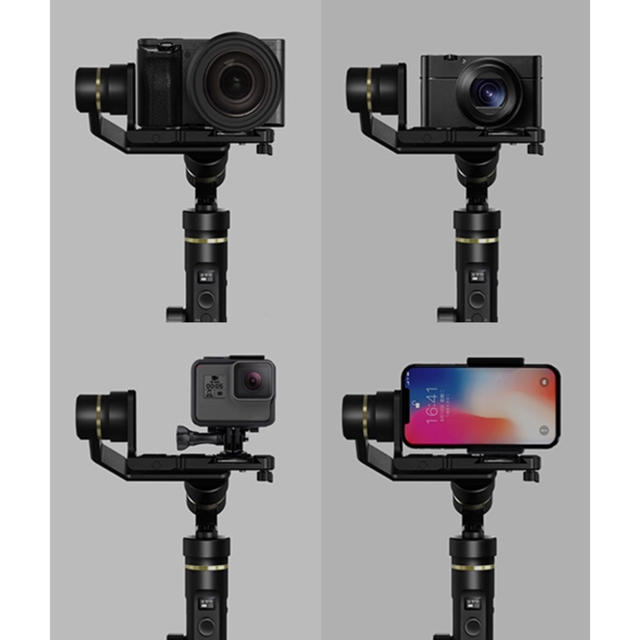 FEIYU TECH G6 Plus 3軸ジンバル スタビライザー スマホ/家電/カメラのスマホアクセサリー(自撮り棒)の商品写真