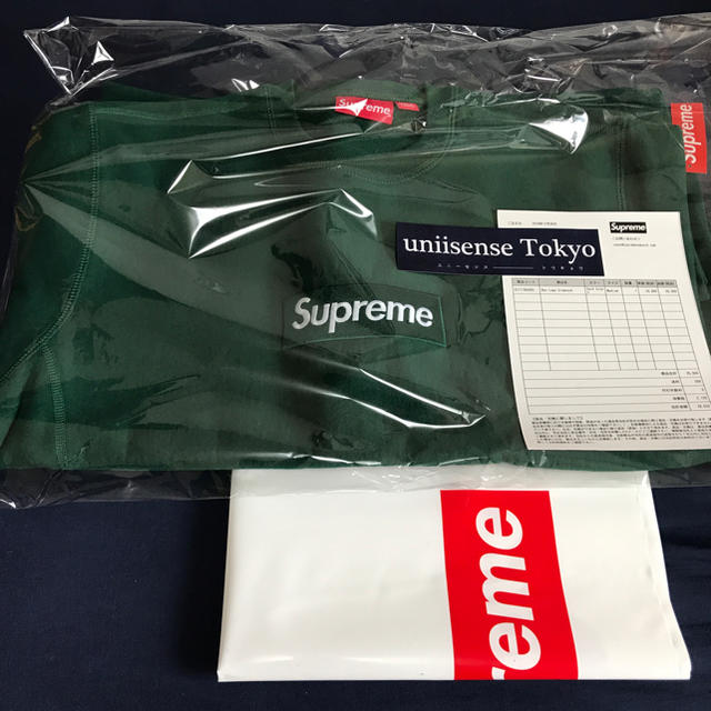 正規新品 Supreme Box Logo Crewneck クルーネック M