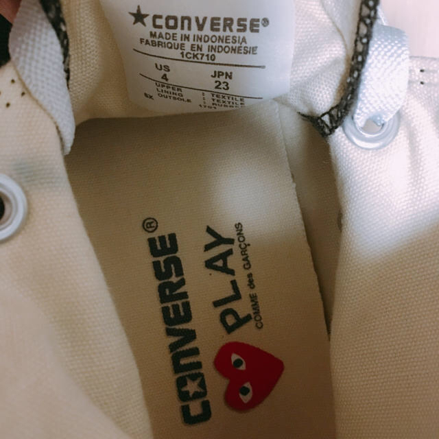 COMME des GARCONS(コムデギャルソン)の【専用】コムデギャルソン  コンバース オールスター レディースの靴/シューズ(スニーカー)の商品写真