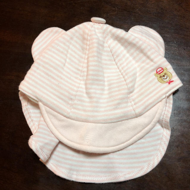 西松屋(ニシマツヤ)の帽子 ベビー 48センチ キッズ/ベビー/マタニティのこども用ファッション小物(帽子)の商品写真