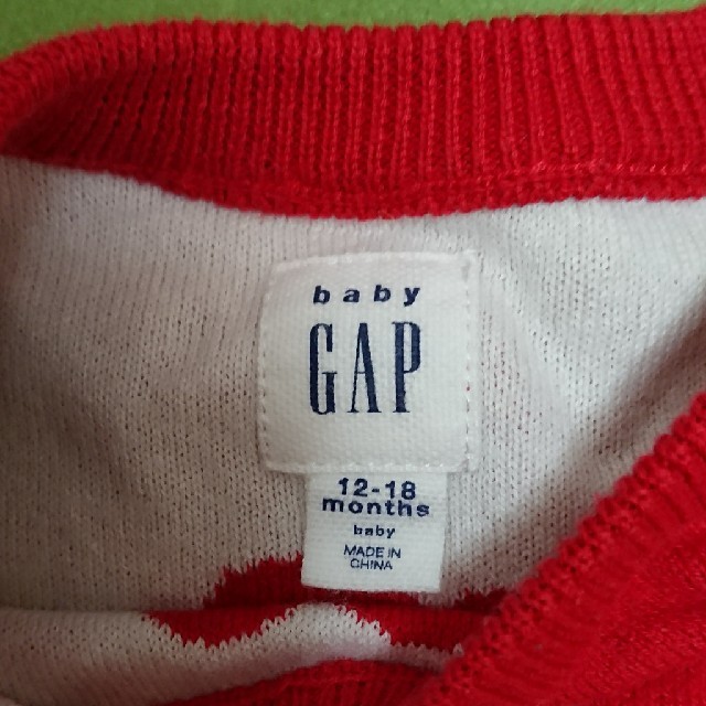 babyGAP(ベビーギャップ)のgap ニットチュニック キッズ/ベビー/マタニティのベビー服(~85cm)(ニット/セーター)の商品写真