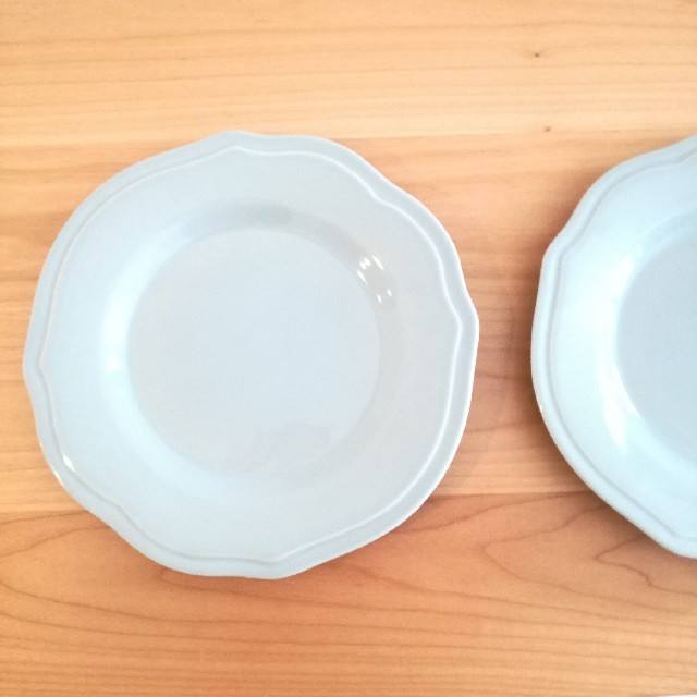 ZARA HOME(ザラホーム)のZARAHOME　ザラホーム　食器　2枚　皿　ブルー インテリア/住まい/日用品のキッチン/食器(食器)の商品写真