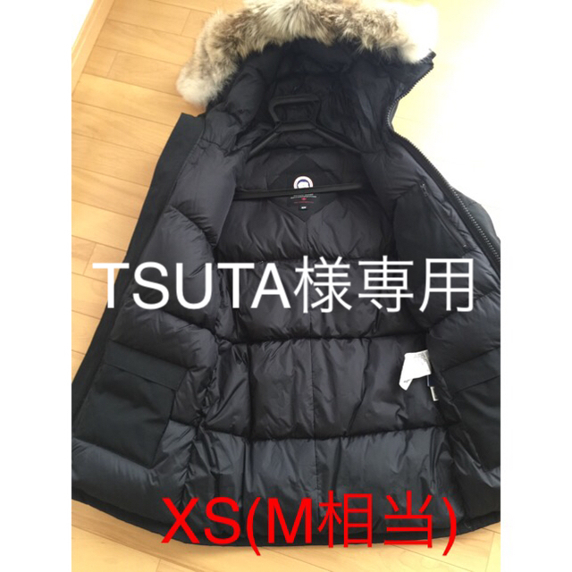 CANADA GOOSE(カナダグース)の値下げ 美品 カナダグース シャトー XSサイズ 黒 楽天購入品 メンズのジャケット/アウター(ダウンジャケット)の商品写真