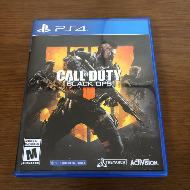 PlayStation4(プレイステーション4)の北米版 CoD BO4 コールオブデューティ ブラックオプス4 エンタメ/ホビーのゲームソフト/ゲーム機本体(家庭用ゲームソフト)の商品写真