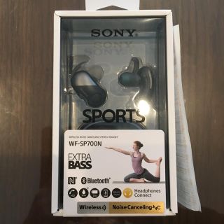ソニー(SONY)の（そー様専用）SONY  WF-SP700N(ヘッドフォン/イヤフォン)
