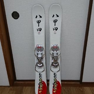 サロモン(SALOMON)のショートスキー スキーボード ブルーモリス 八甲田 ケースリーシュコード新品付き(板)