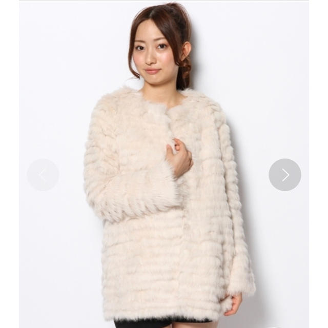 デザインに】 snidel - \美品/スナイデル♡ラビットファーホワイト