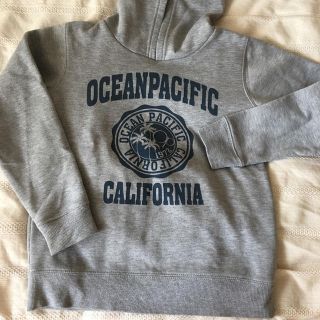 オーシャンパシフィック(OCEAN PACIFIC)の150パーカー グレー(Tシャツ/カットソー)