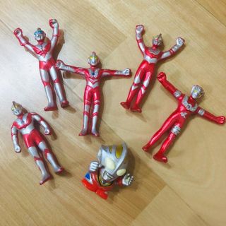 ウルトラマン ミニ ソフビ フィギュア 人形 ソフトビニール(特撮)