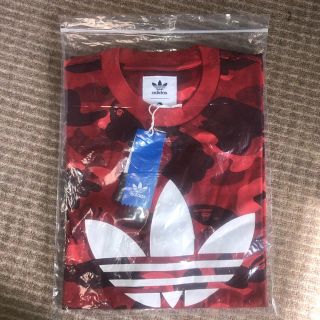 アベイシングエイプ(A BATHING APE)のXO adidas X A BATHING APE BAPE SSL Tシャツ(Tシャツ/カットソー(半袖/袖なし))