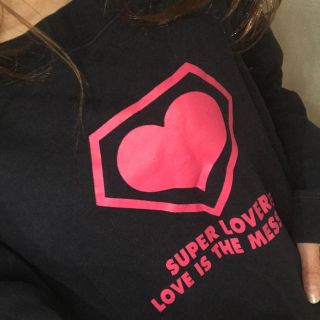 スーパーラヴァーズ(SUPER LOVERS)のあんにゅ様専用♡SUPER LOVERS トレーナー♡M(トレーナー/スウェット)