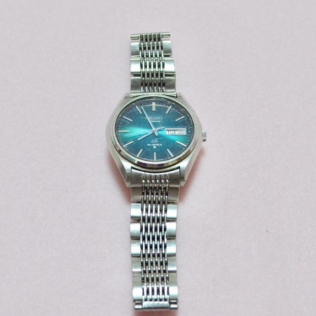 SEIKO(セイコー)の【プラネット様専用】SEIKO LM 23jewels エメラルドグリーン メンズの時計(腕時計(アナログ))の商品写真