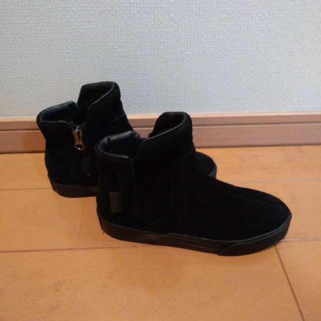 Zoom(ズーム)のZoom ショートブーツ 黒 21cm キッズ/ベビー/マタニティのキッズ靴/シューズ(15cm~)(ブーツ)の商品写真