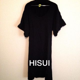 Hisui ステッチワンピ♡(ひざ丈ワンピース)