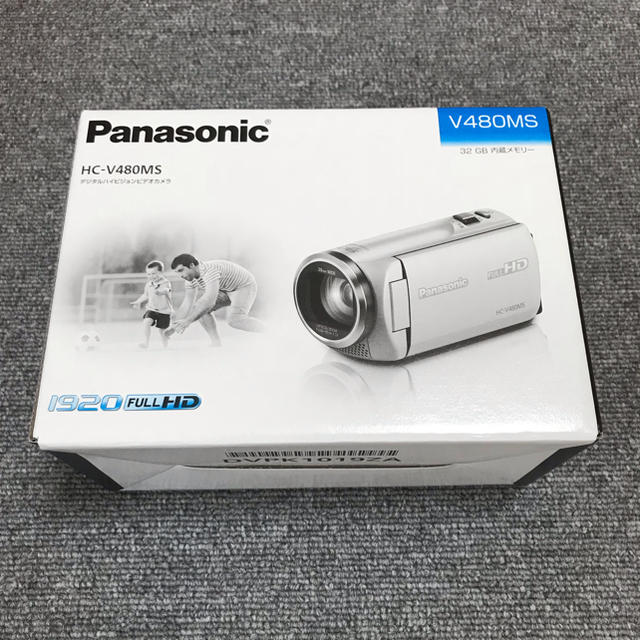 使い勝手の良い Panasonic デジタルビデオカメラ HC-V480MS