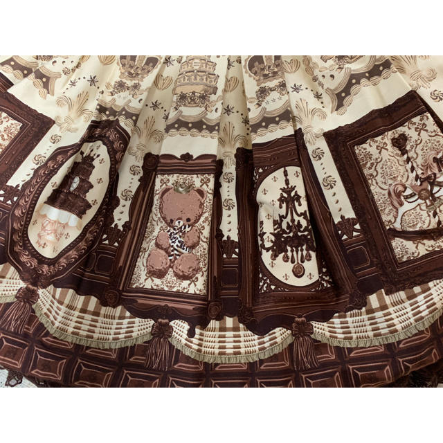 Angelic Pretty - musee du chocolat スカートの通販 by フリーマーケット｜アンジェリックプリティーならラクマ 限定品定番