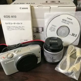 キヤノン(Canon)の레様専用　Canon EOS M10 レンズキット ミラーレス(ミラーレス一眼)