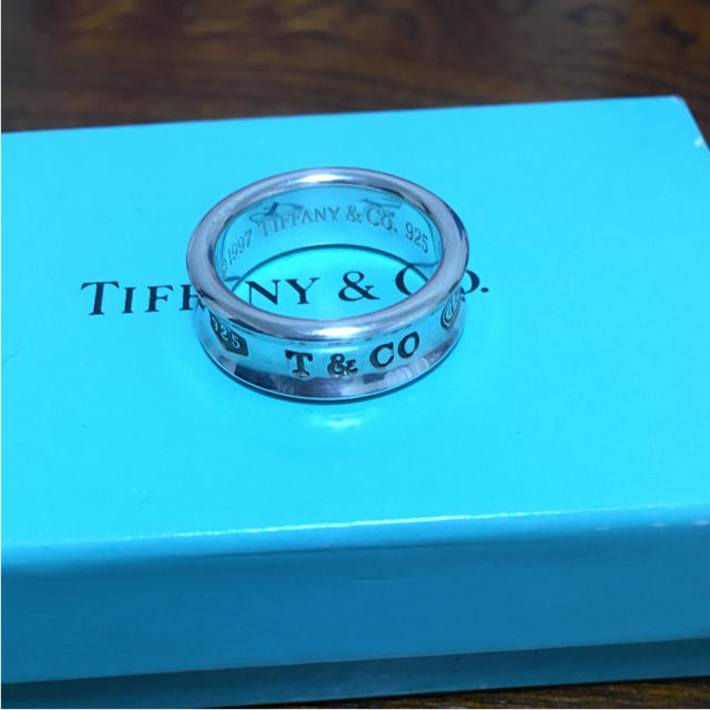 Tiffany & Co.(ティファニー)のprayer様専用ティファニー シルバー リング 約14号 メンズのアクセサリー(リング(指輪))の商品写真