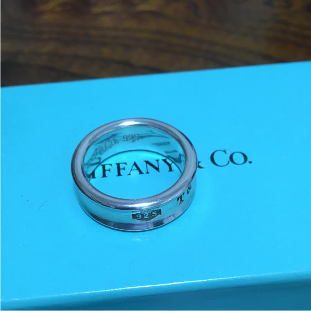 Tiffany & Co.(ティファニー)のprayer様専用ティファニー シルバー リング 約14号 メンズのアクセサリー(リング(指輪))の商品写真