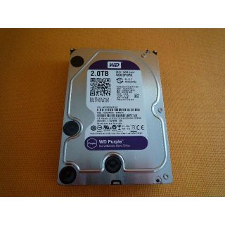 ウエスタンデジタル Western Digital　内蔵ハードディスク2TB(PCパーツ)