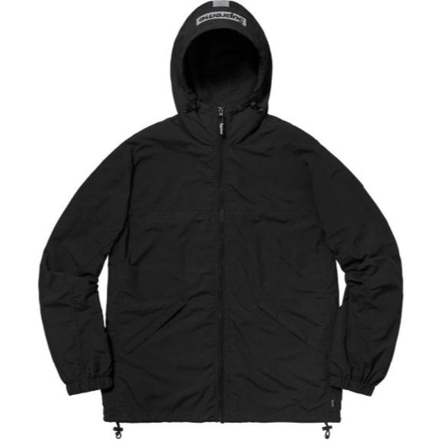 【M】Supreme 2-Tone Zip Up Jacket Black