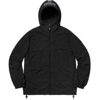 シュプリーム(Supreme)の【M】Supreme 2-Tone Zip Up Jacket Black(ナイロンジャケット)