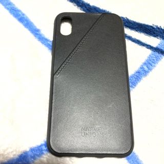 ビームス(BEAMS)のiPhone X 用  NATIVE UNION レザーケース(iPhoneケース)