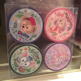 ダッフィー(ダッフィー)のかわいい！ダッフィーたちのふせんセット@上海ディズニーランド(ノート/メモ帳/ふせん)