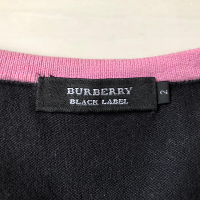 BURBERRY BLACK LABEL(バーバリーブラックレーベル)の❤️ バーバリーブラックレーベル ニットセーターburberryクレストブリッジ メンズのトップス(ニット/セーター)の商品写真