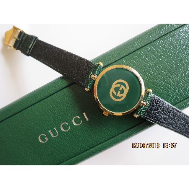 Gucci(グッチ)の＜値段交渉OK>　ＧＵＣＣＩ　グッチ　シェリーライン　アナログ　腕時計 メンズの時計(腕時計(アナログ))の商品写真