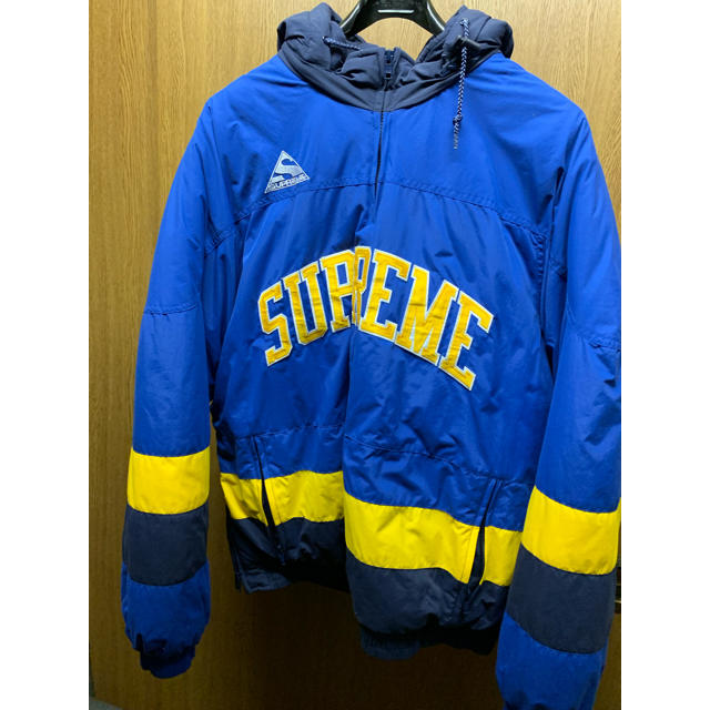 ジャケット/アウターsupreme puffy hockey pullover jacket M