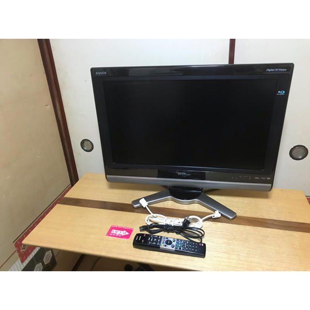 SHARP AQUOS ブルーレイ内蔵26型液晶テレビ　LC-26DX1