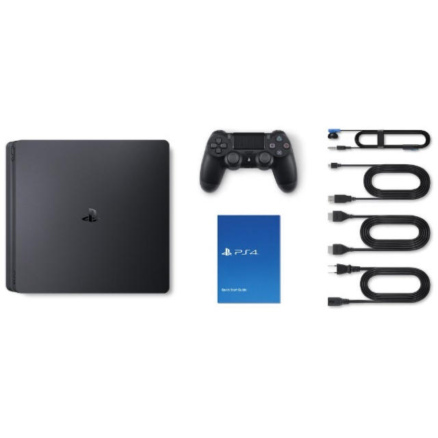 【新品】PlayStation 4 ジェット・ブラック 500GB クーポン付