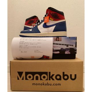 ナイキ(NIKE)の最終価格 UNION NIKE AIR JORDAN 1  ユニオン 27.5(スニーカー)