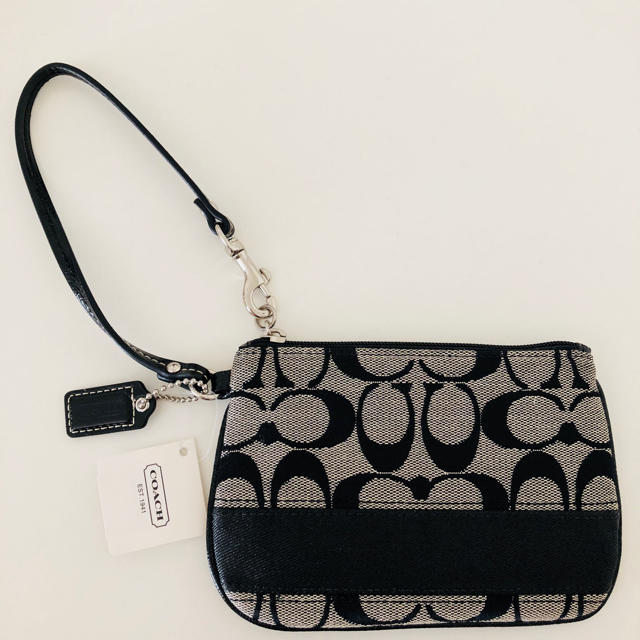 COACH(コーチ)のCOACH リストレット ミニポーチ （Black） レディースのファッション小物(ポーチ)の商品写真