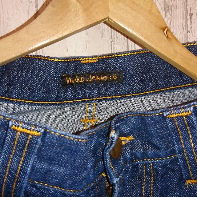 Nudie Jeans(ヌーディジーンズ)のデニム ヌーディージーンズ slimjim 値下げ メンズのパンツ(デニム/ジーンズ)の商品写真